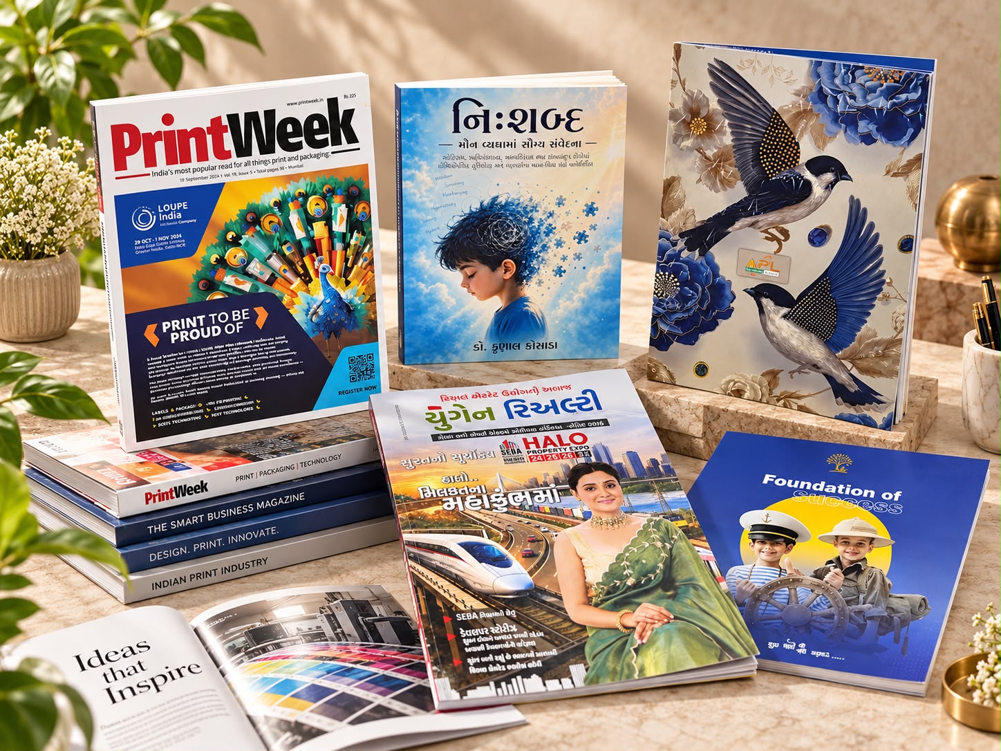 Magazines printing by Kwik Color