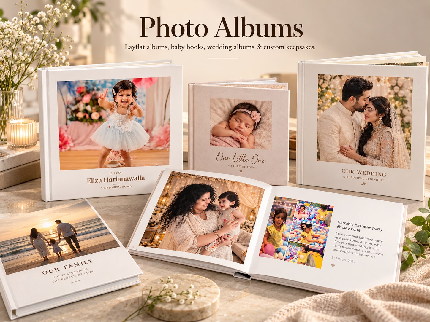 Photo Albums printing by Kwik Color